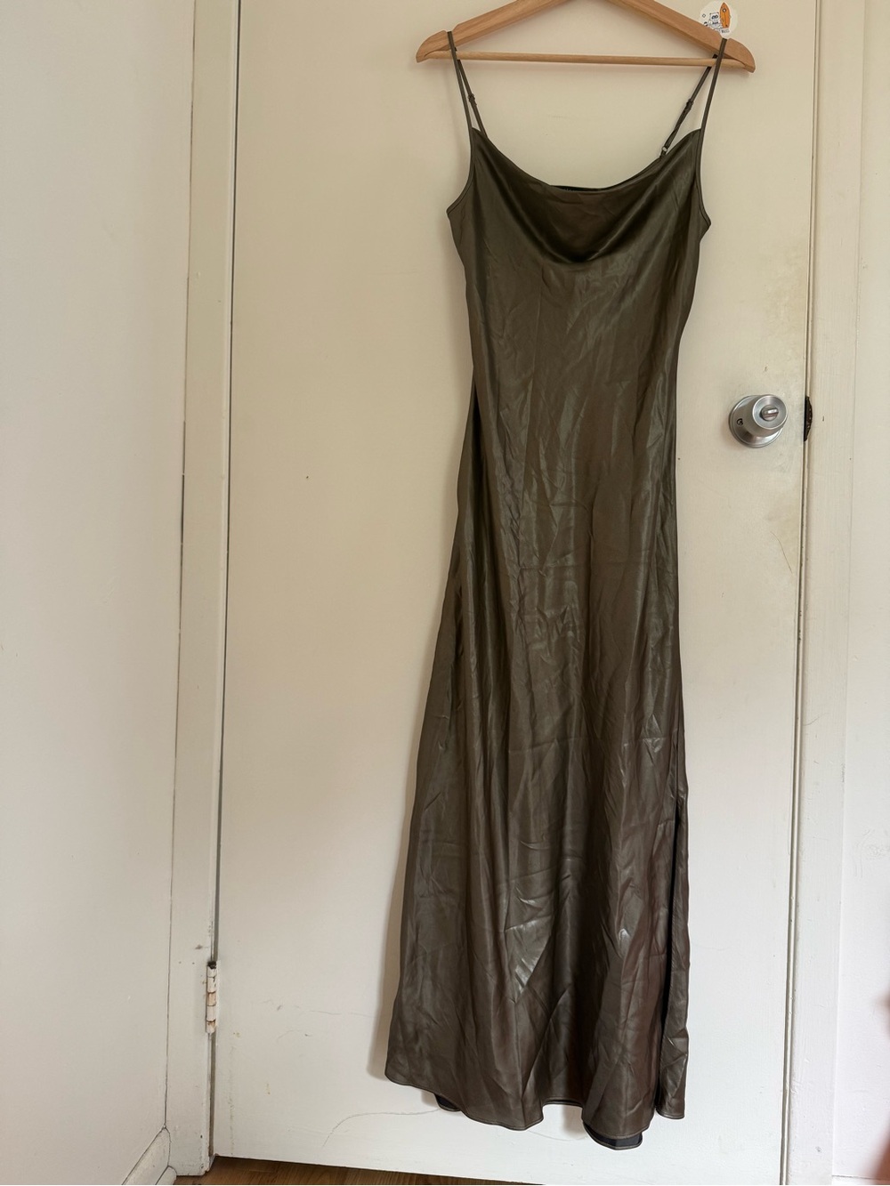 New All Saints Metallic Hadley Skip Dress - Size US4